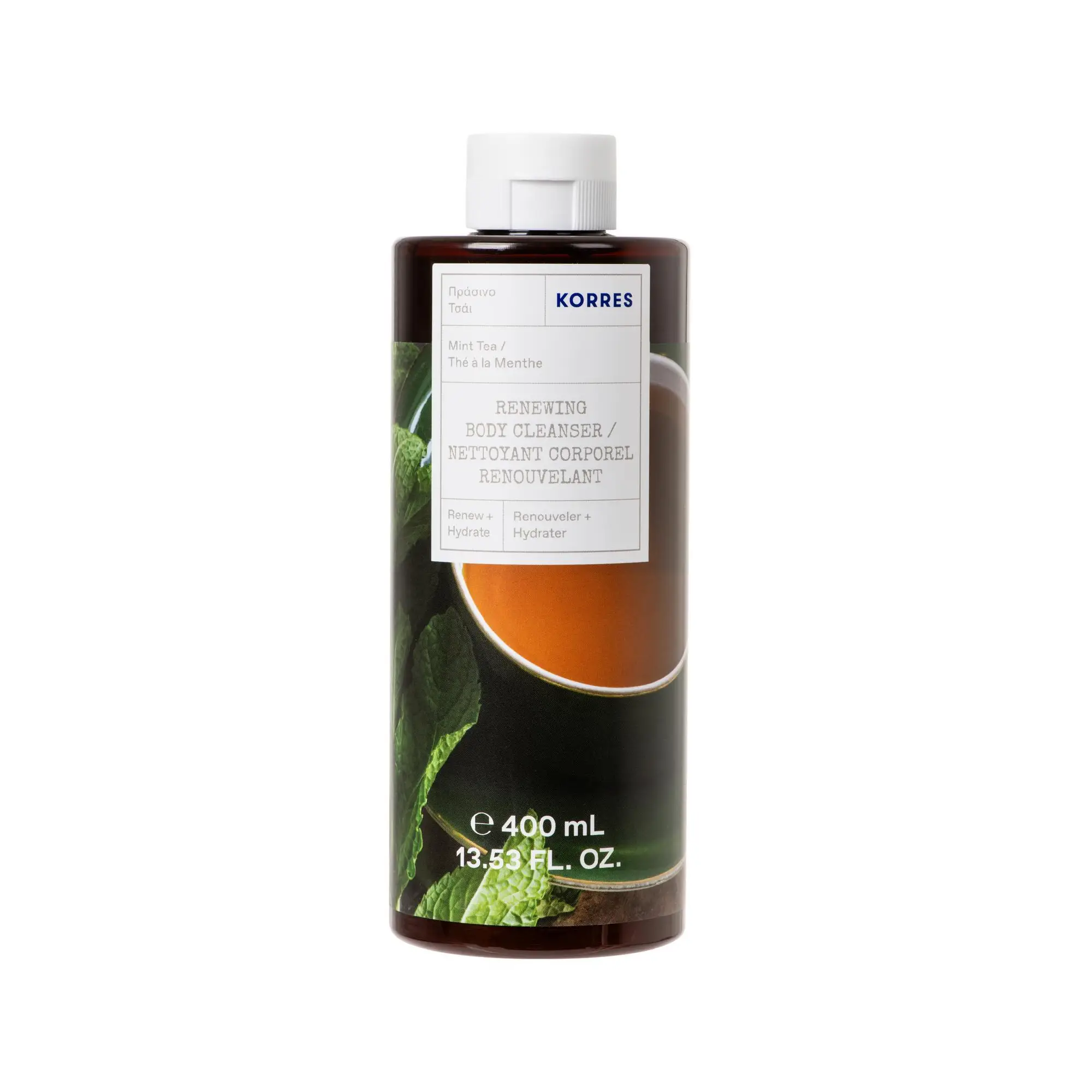 Korres  Mint Tea, Żel do mycia ciała, 400 ml zdjęcie