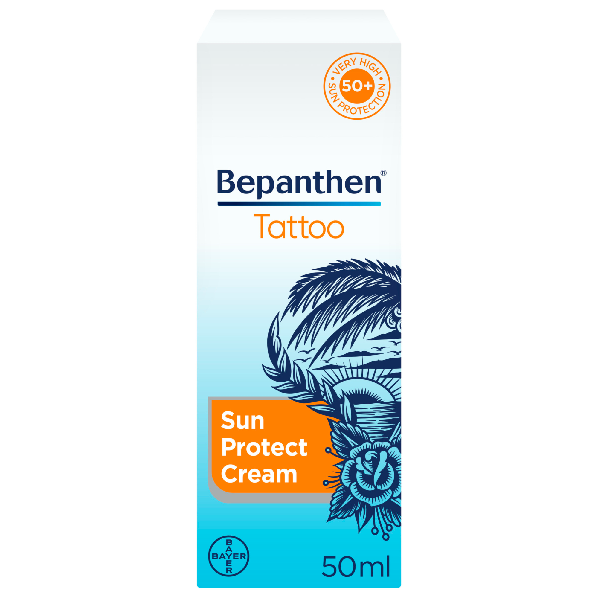 Bepanthen Tattoo Sun SPF krem, 50 ml zdjęcie