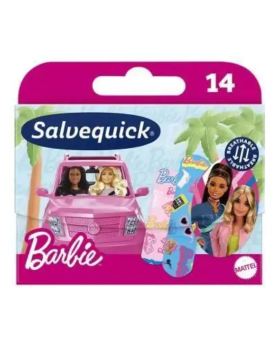 Salvequick Kids Barbie Plastry, 14 sztuk zdjęcie