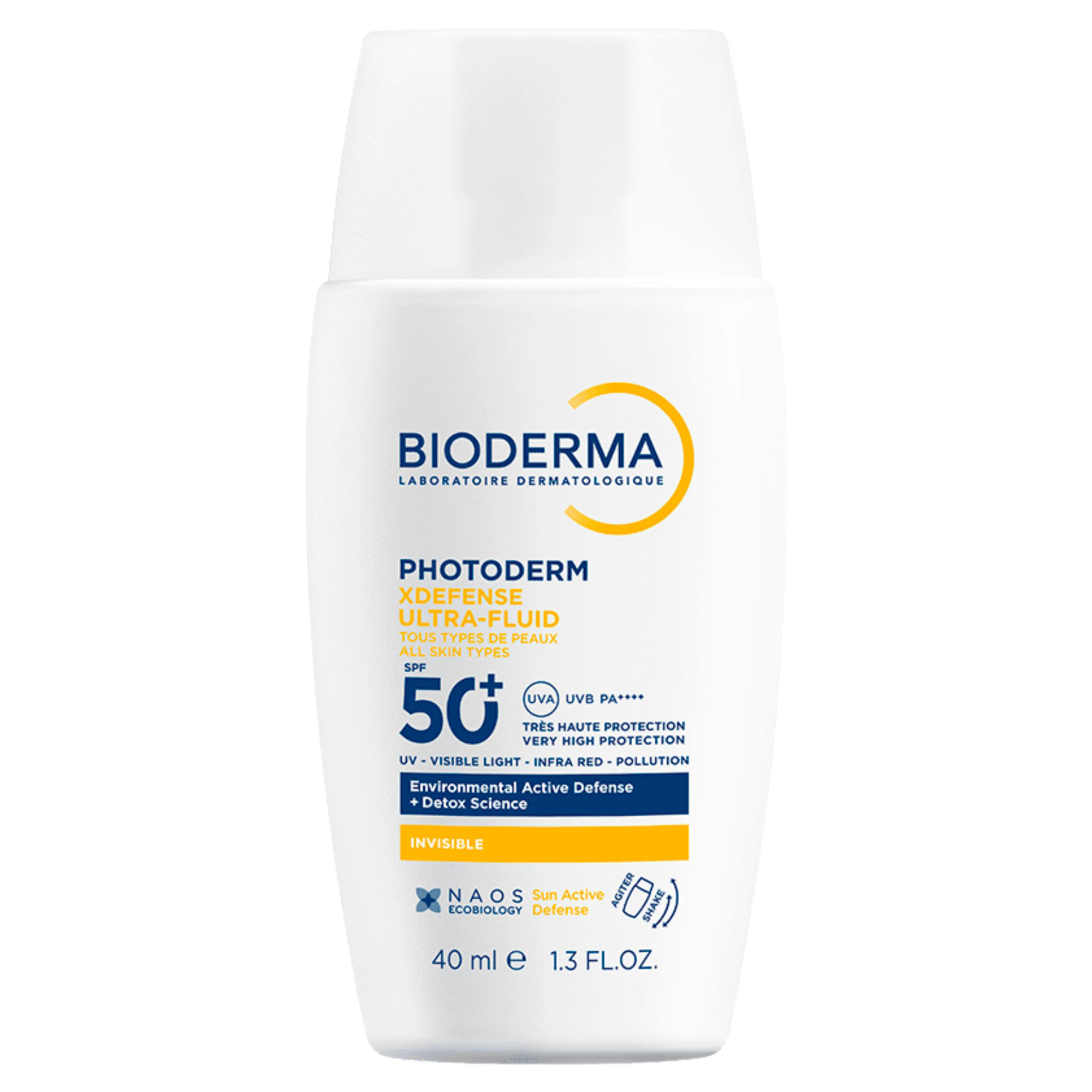 Bioderma Photoderm XDefense Ultra-Fluid, Fluid, bezbarwny, SPF 50+, 40 ml zdjęcie