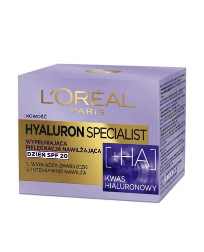 L'oreal Paris Hyaluron Specialist Wypełniająca pielęgnacja nawilżająca na dzień SPF 20, 50 ml  zdjęcie