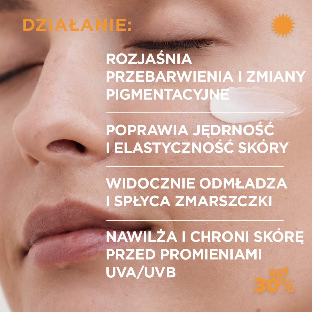 Idee Derm Krem z witaminą C rozświetlająco-ujędrniający SPF 30 50 ml