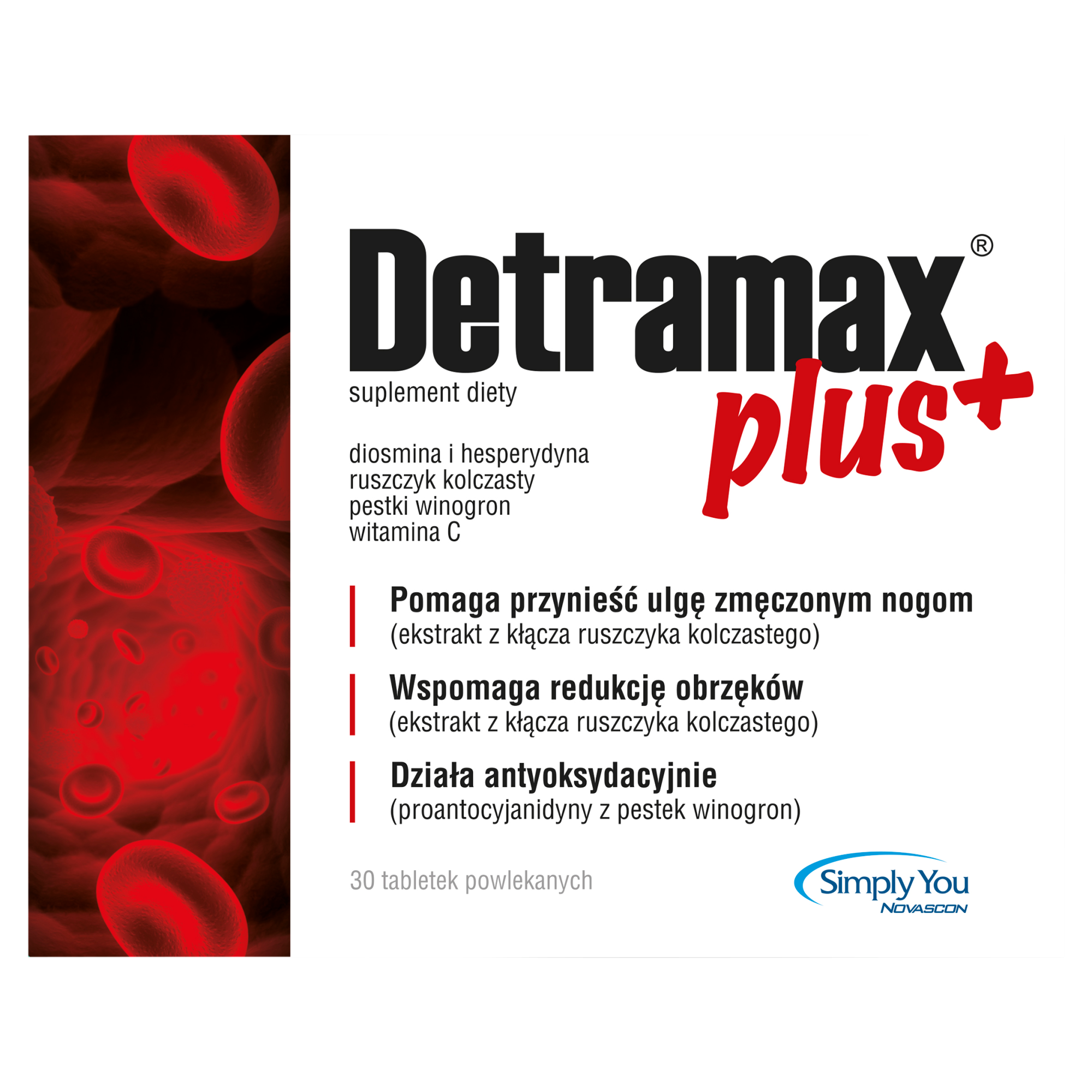 Detramax Plus 30 tabletek zdjęcie