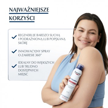 Eucerin Aquaphor Maść regenerująca w sprayu do skóry suchej popękanej i podrażnionej dla dorosłych i niemowląt, 250 ml, cena, opinie, stosowanie