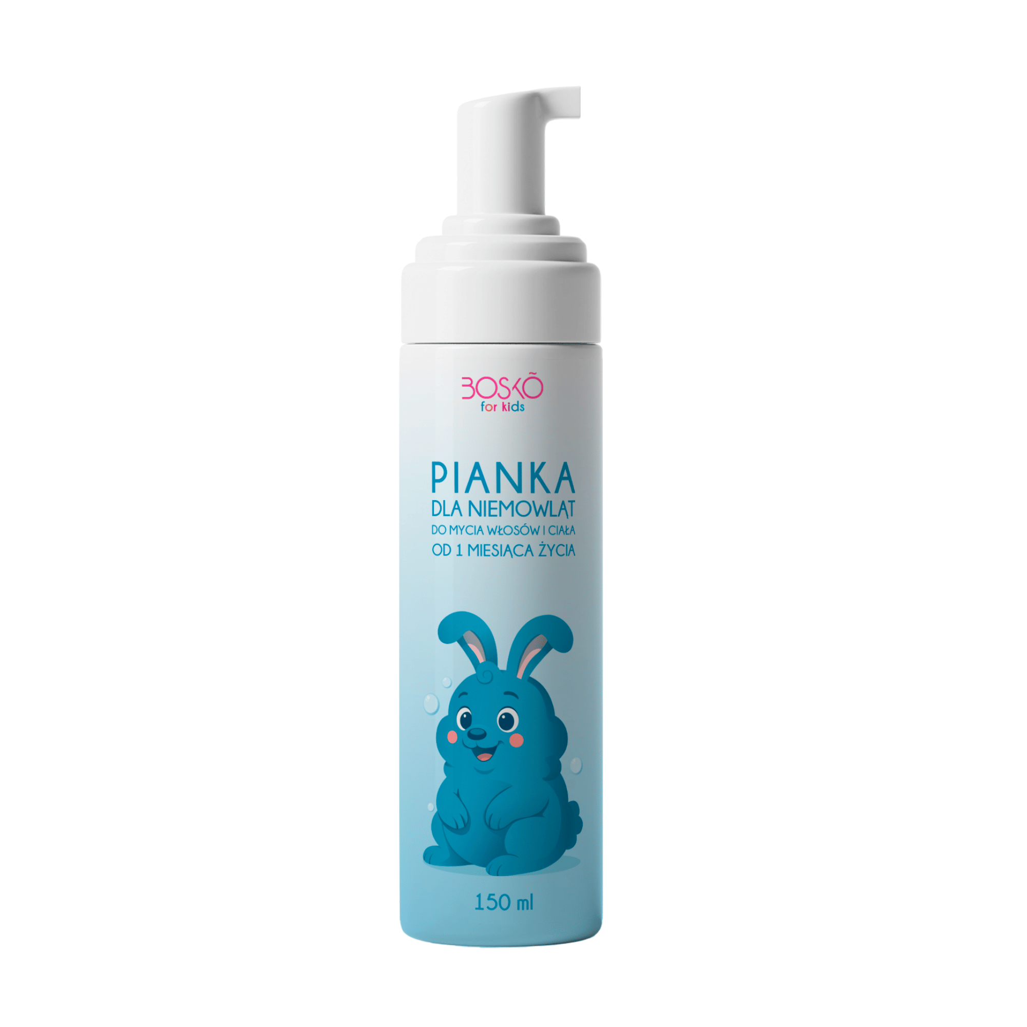 Bosko Pianka dla niemowląt do mycia włosów i ciała, 150 ml  zdjęcie