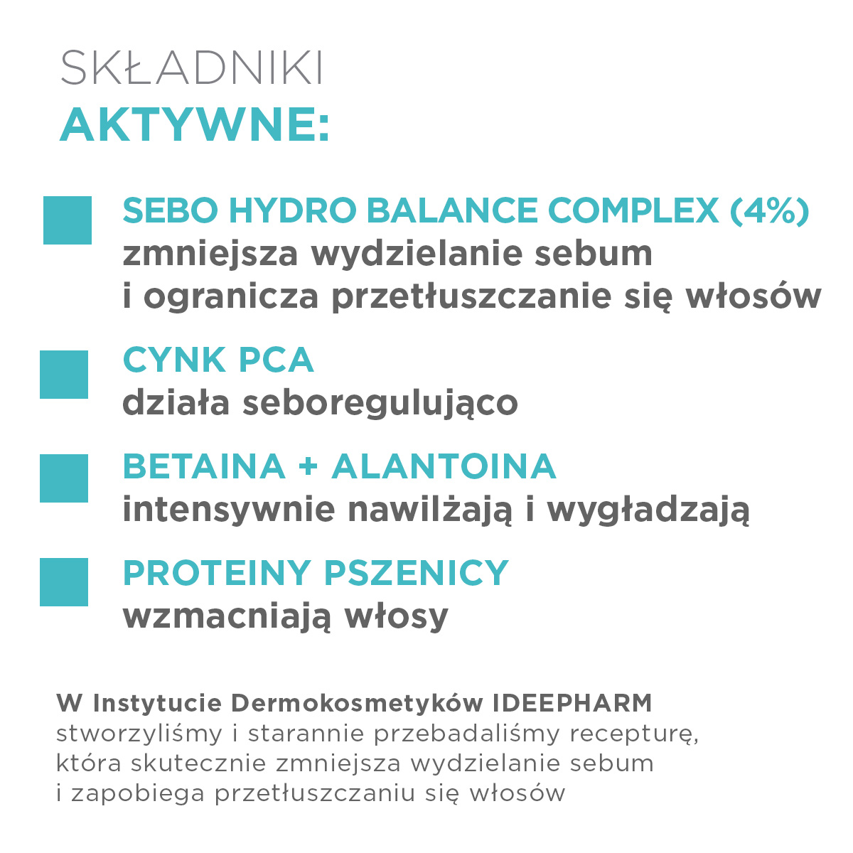 Idee Derm, dermatologiczny szampon normalizujący, 300 ml
