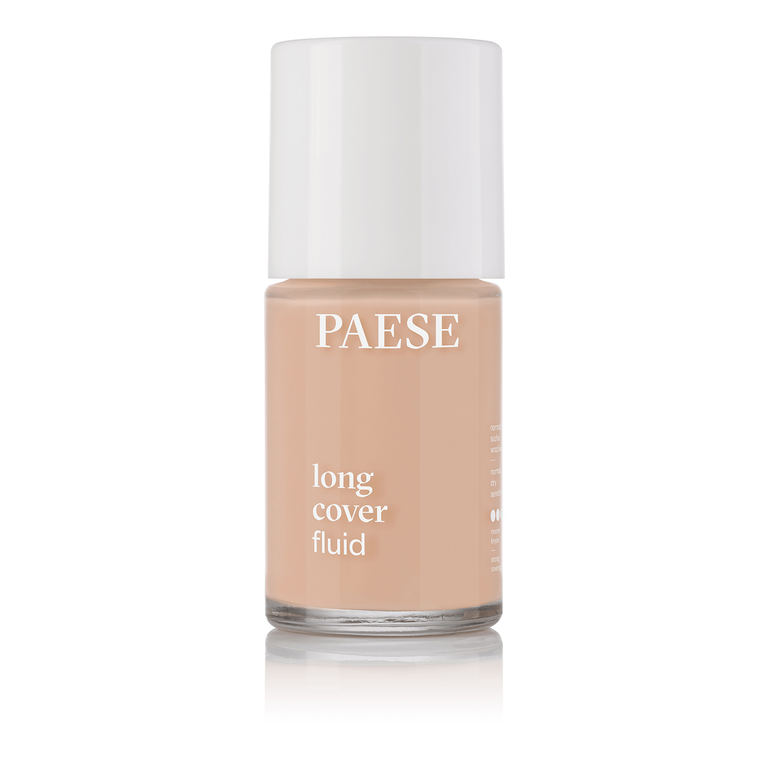 Paese Long cover fluid 03 Złoty Beż, 30 ml