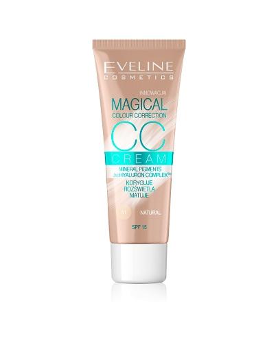 Eveline CC Cream Multifunkcyjny podkład 51 Natural - 30 ml - cena, opinie, właściwości  zdjęcie