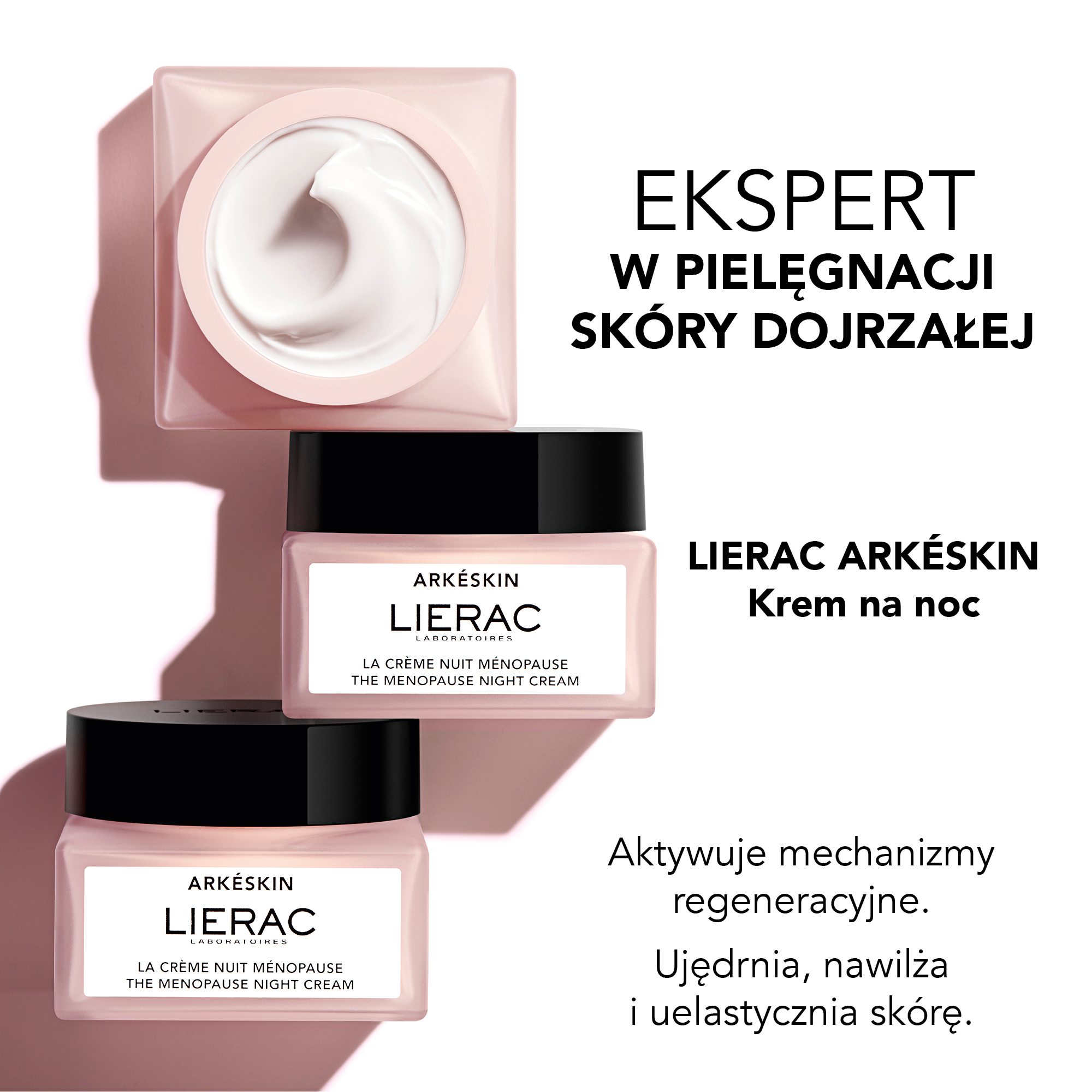 LIERAC ARKESKIN Krem na noc, 50 ml