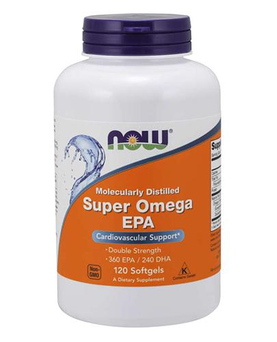 Now Foods Super Omega EPA - 120 kaps. - cena, opinie, składniki zdjęcie