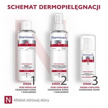 Pharmaceris N Magni-Capilaril, aktywny krem przeciwzmarszczkowy, SPF 10, 50 ml
