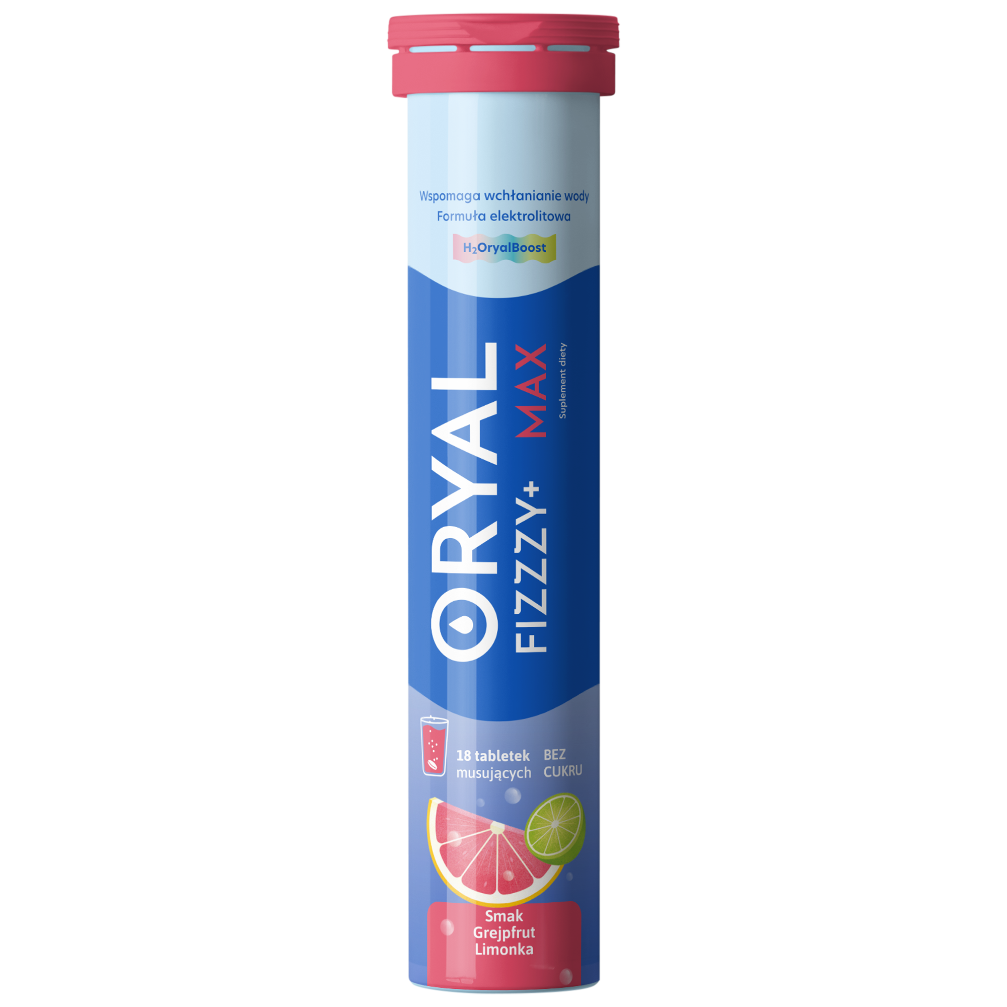 Oryal Fizzzy+ MAX, tabletki musujące, 18 sztuk zdjęcie