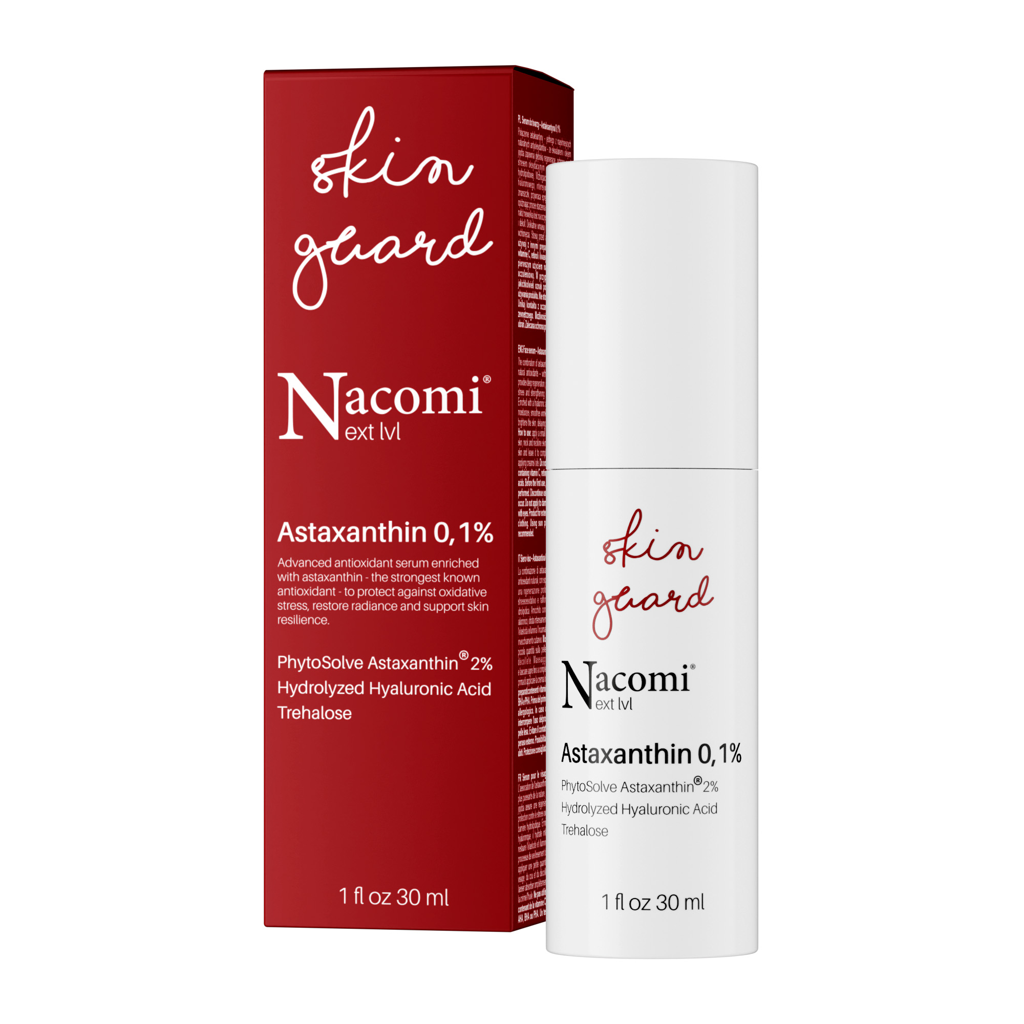 Nacomi Next Level Serum do twarzy Astaksantyna 0,1%, 30 ml zdjęcie