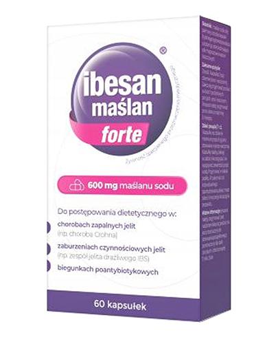 Ibesan maślan forte, kapsułki, 60 sztuk zdjęcie
