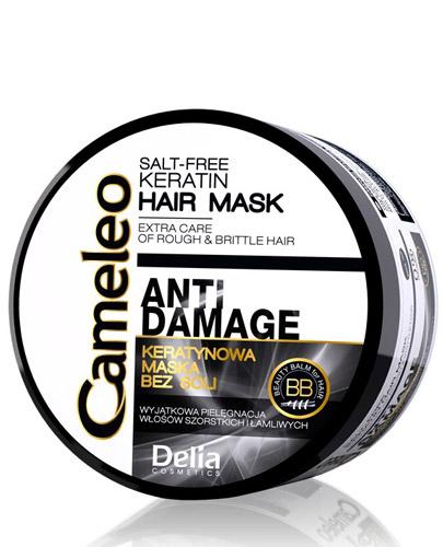 Cameleo Anti Damage Maska keratynowa do włosów zniszczonych - 200 ml  - cena, opinie, stosowanie zdjęcie