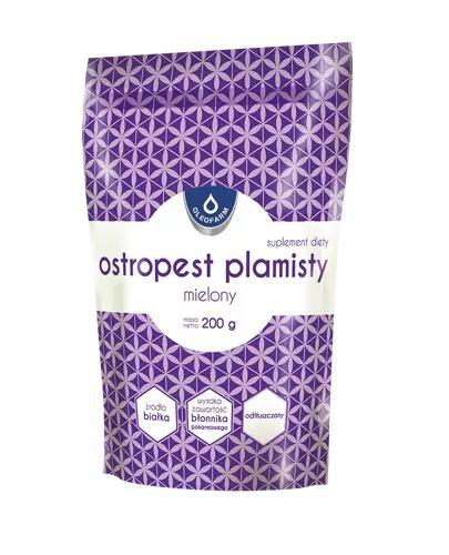 Oleofarm Ostropest plamisty mielony, 200 g zdjęcie