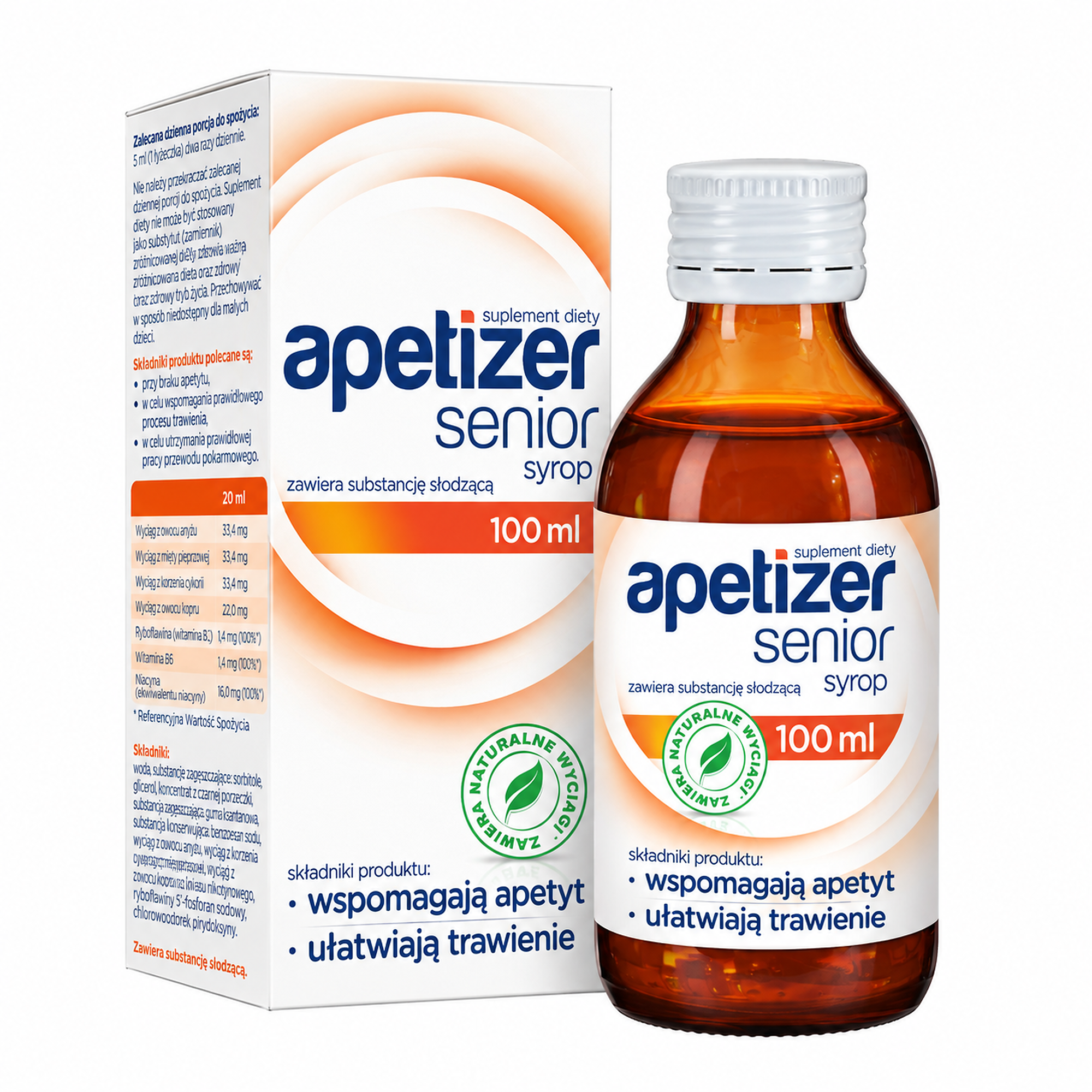 Apetizer Senior Syrop, 100 ml zdjęcie