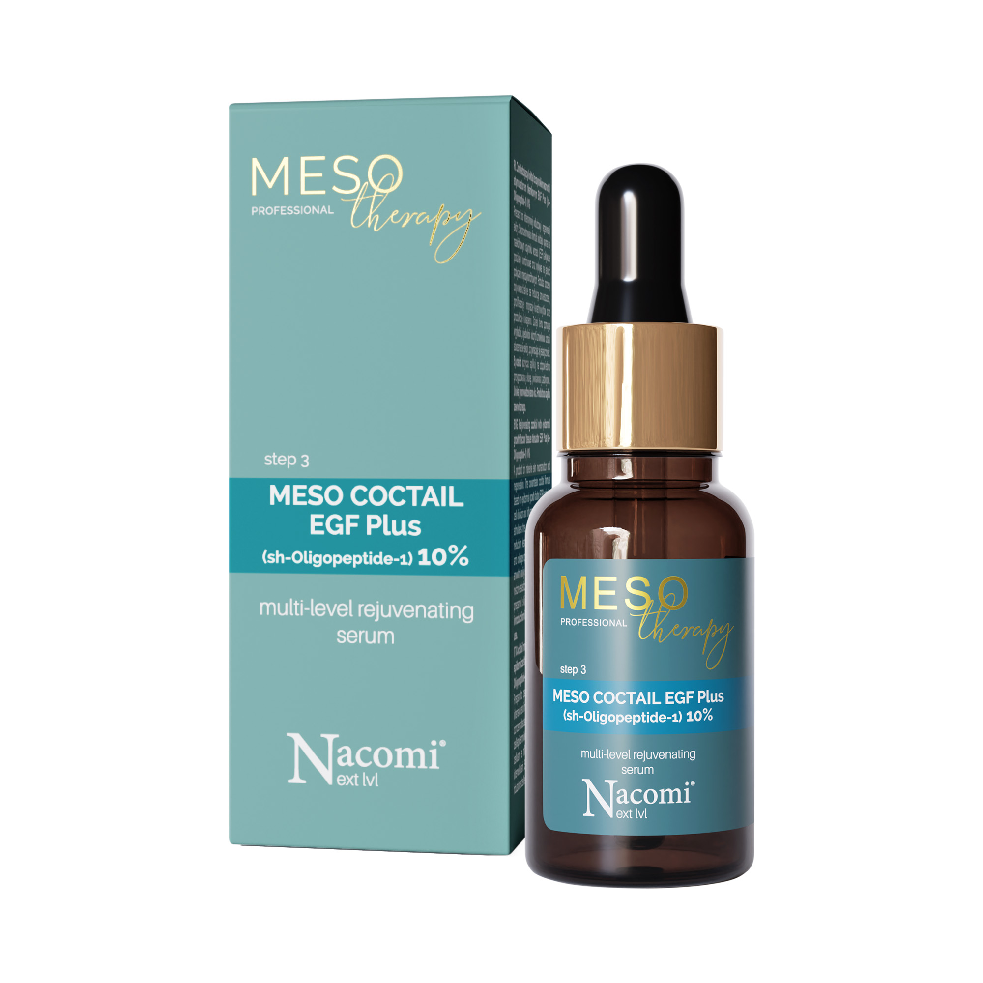 Nacomi Next Level Dermo Serum do twarzy odmładzający koktajl z EGF, 15 ml zdjęcie