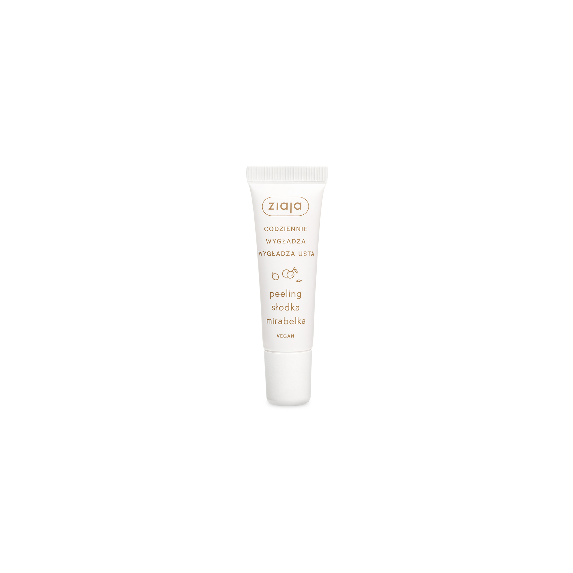 Ziaja Peeling do ust słodka mirabelka, 12 ml zdjęcie