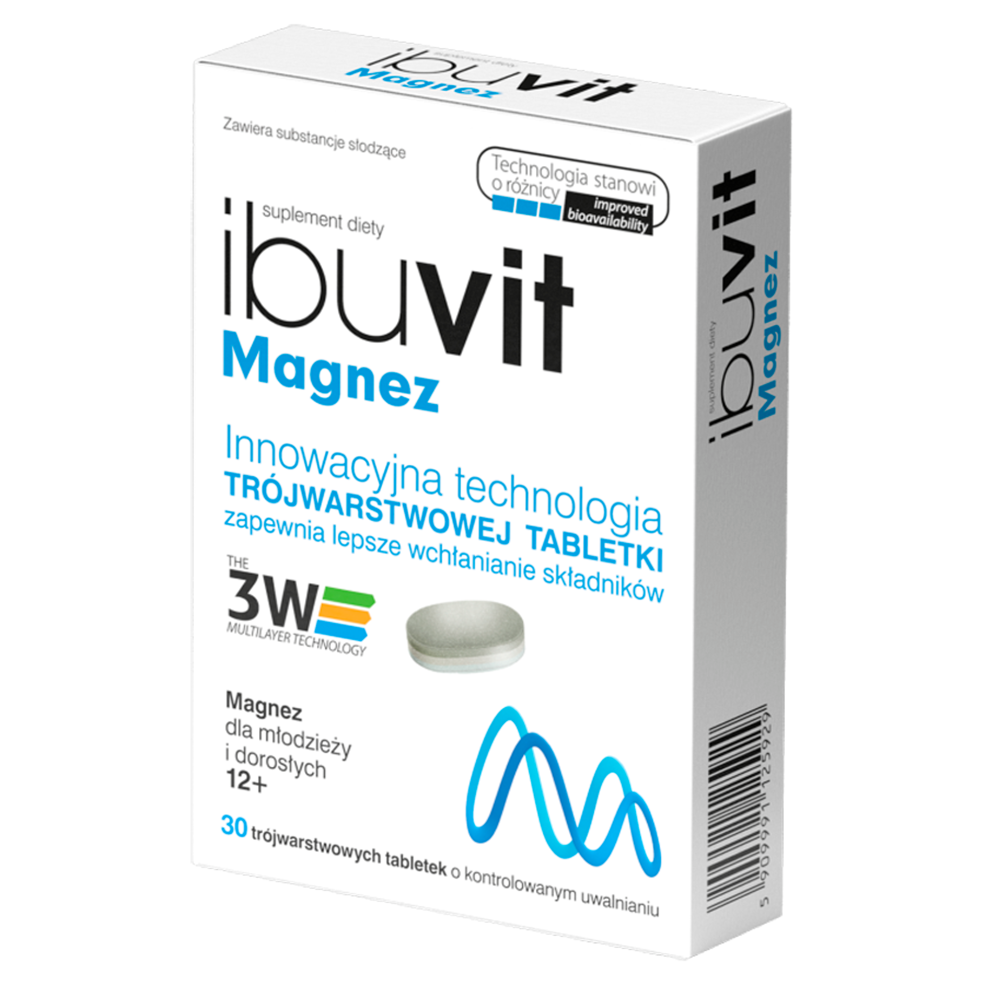 Ibuvit Magnez 30 tabletek zdjęcie