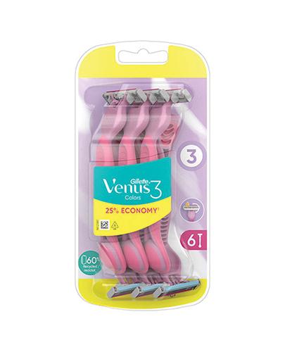 Gillette Simply Venus 3 Maszynka jednorazowa do golenia, 6 szt., cena, opinie, skład zdjęcie