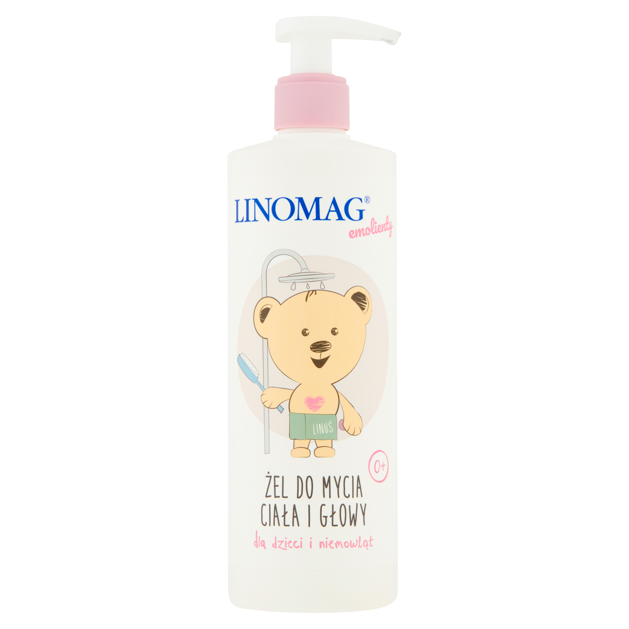 Linomag żel do mycia ciała i głowy dla dzieci i niemowląt 400 ml zdjęcie