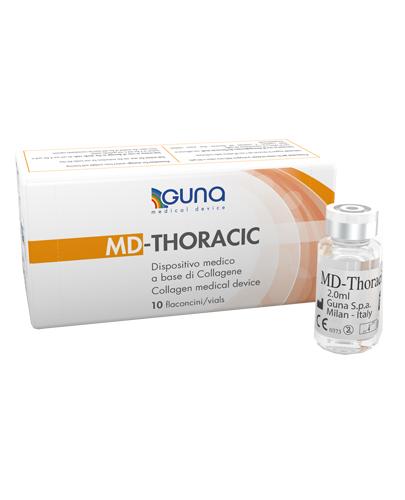 Md-Thoracic Wyrób medyczny na bazie kolagenu - 10 fiolek x 2 ml - cena, opinie, właściwości zdjęcie