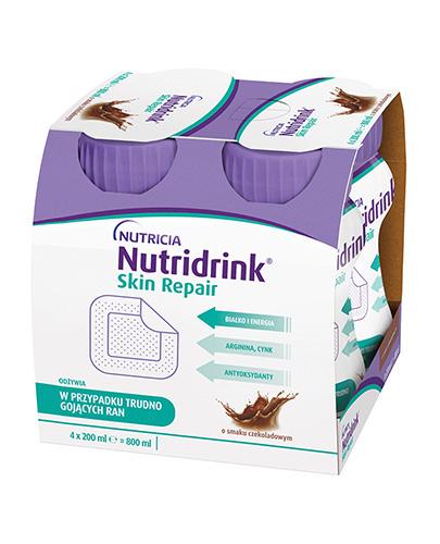 Nutridrink Skin Repair o smaku czekoladowym 4 x 200 ml zdjęcie
