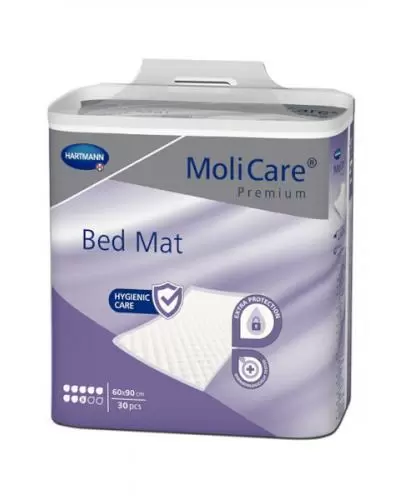 Hartmann MoliCare Premium Bed Mat podkłady chłonne jednorazowe 60x90 cm 8 kropli 30 sztuk zdjęcie