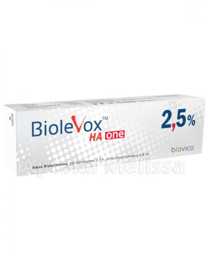 BioleVox HA One 2,5%, żel dostawowy, 1 ampułko-strzykawka 4,8 ml zdjęcie