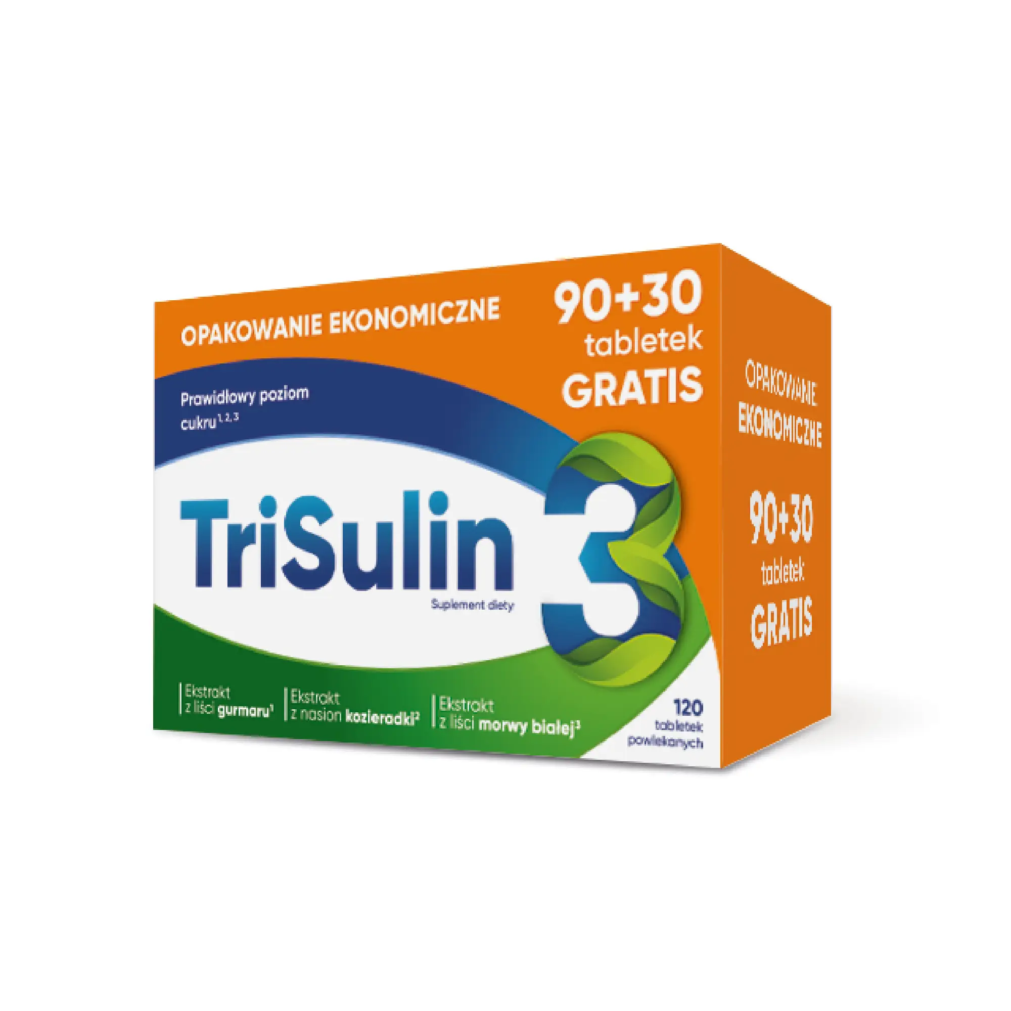 TriSulin, tabletki powlekane, 120 sztuk zdjęcie