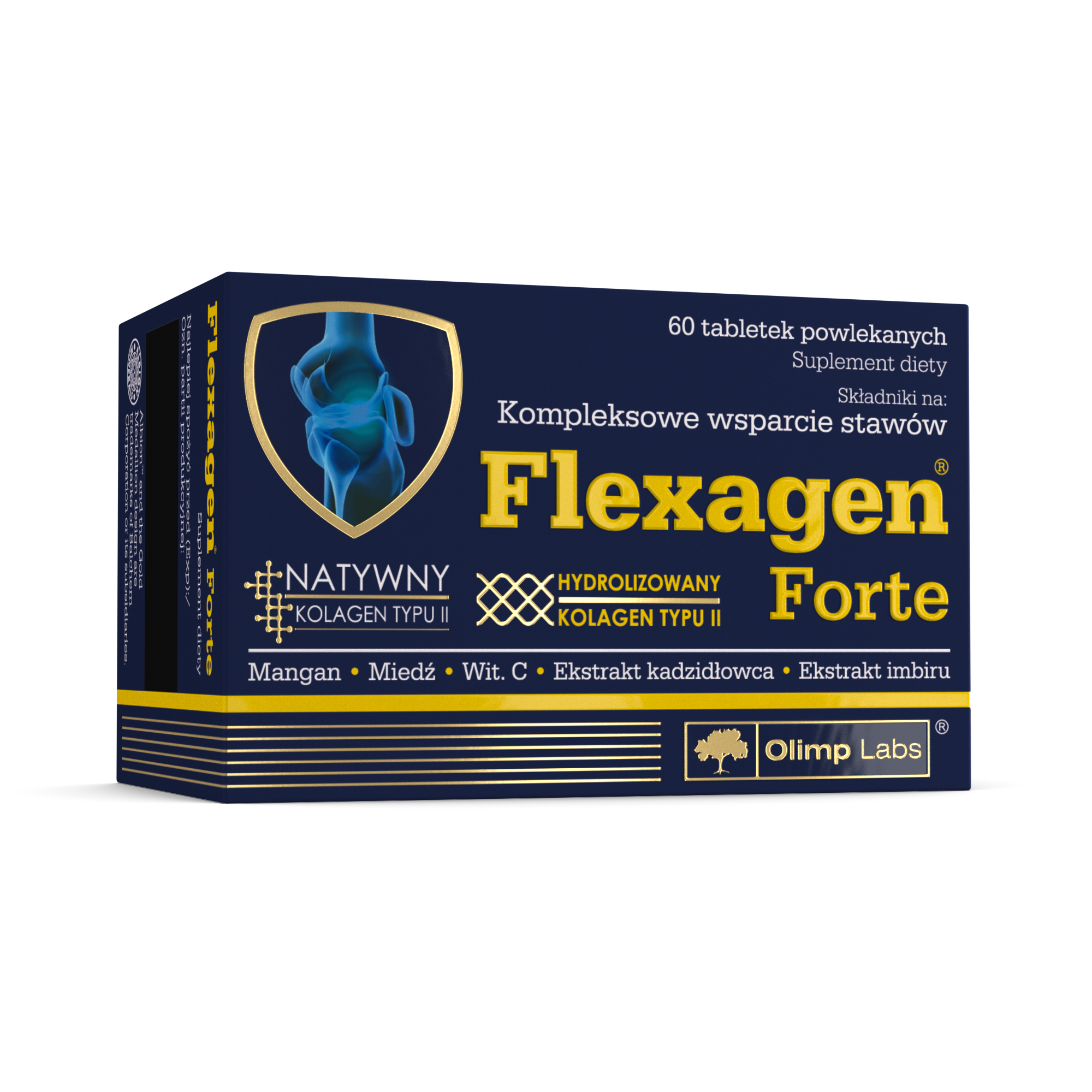 OLIMP FLEXAGEN FORTE Kompleksowe wsparcie stawów - 60 tabl. zdjęcie