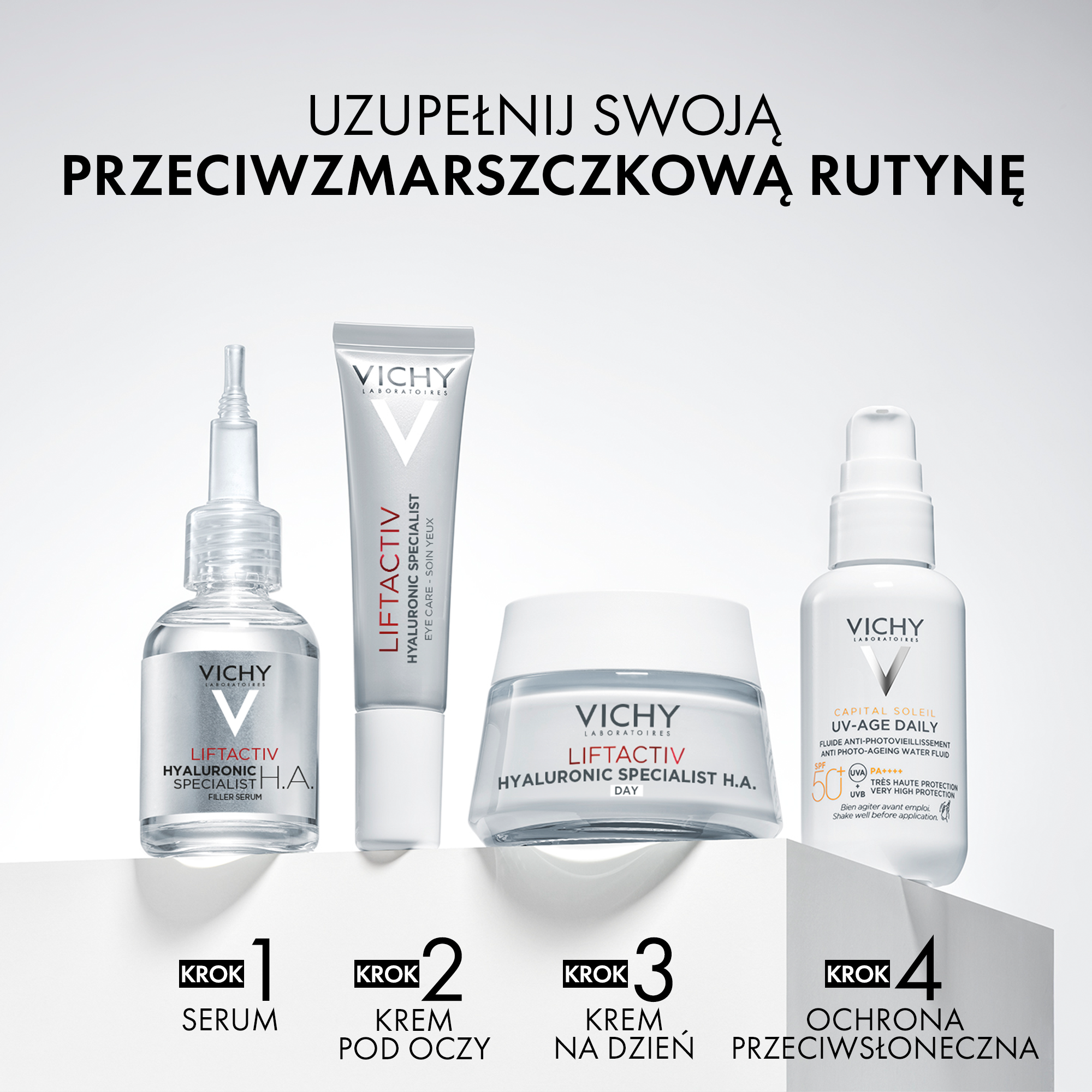 VICHY LIFTACTIV SUPREME, pielęgnacja przeciwzmarszczkowa ujędrniająca skóra sucha, 50 ml