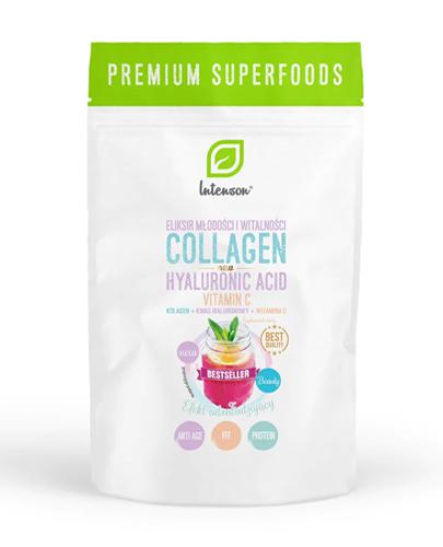 Intenson Kolagen+ Kwas hialuronowy + Wit C, 250 g zdjęcie