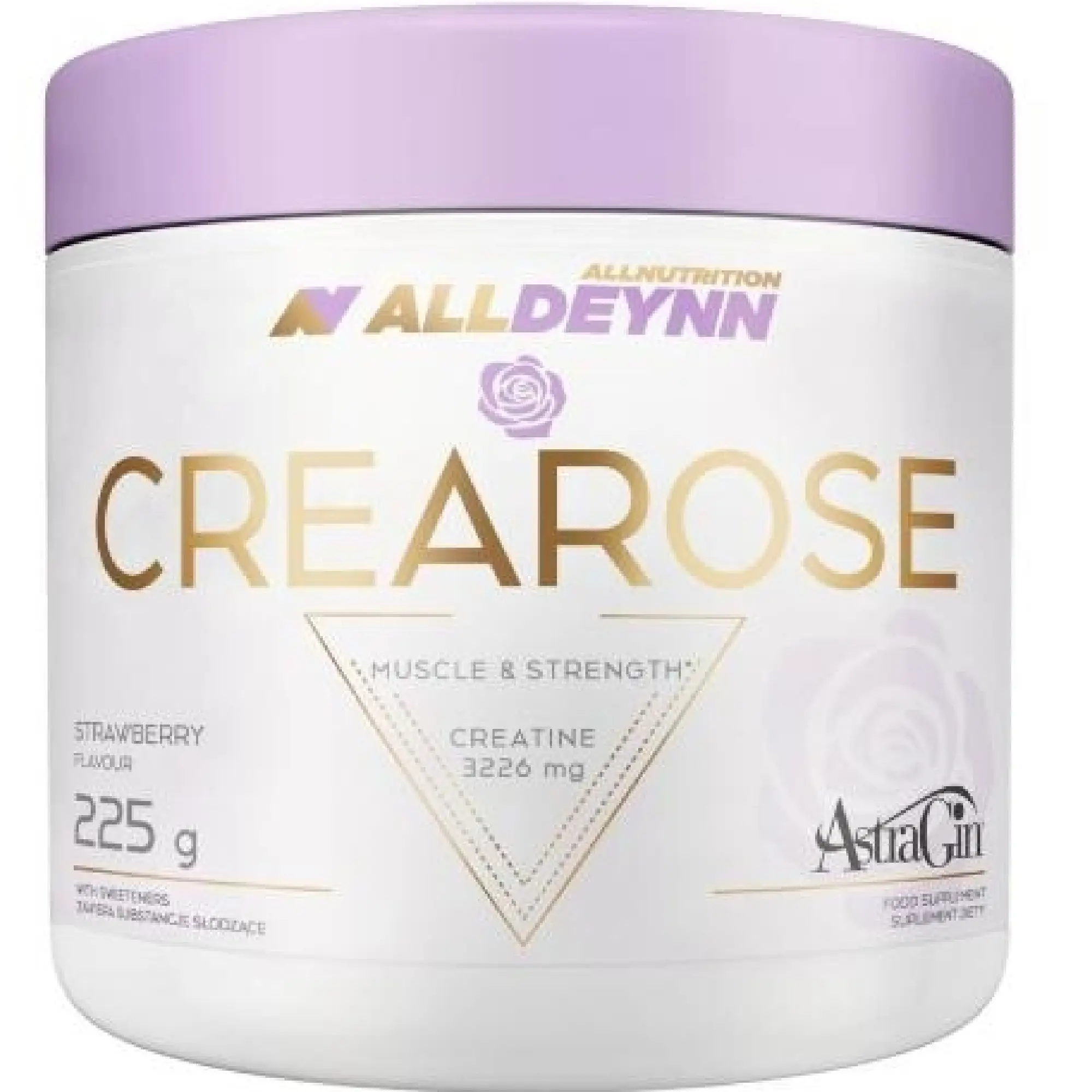 Allnutrition, Alldeynn Crearose Strawberry, 225 g zdjęcie