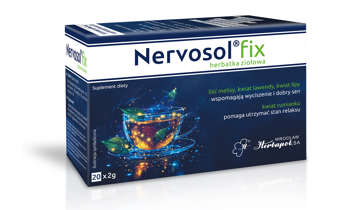 Nervosol Fix, herbatka ziołowa, saszetki, 2 g x 20 sztuk zdjęcie