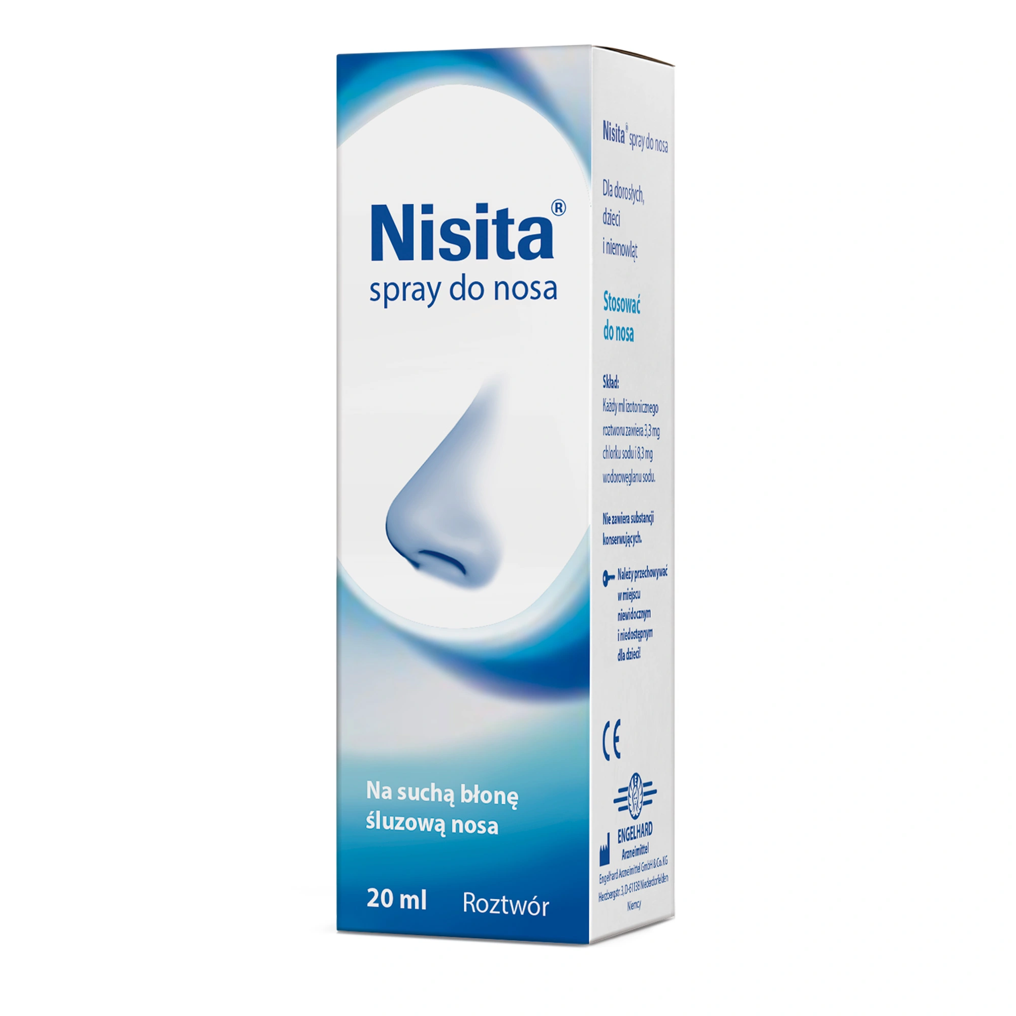 Nisita spray do nosa 20 ml   zdjęcie