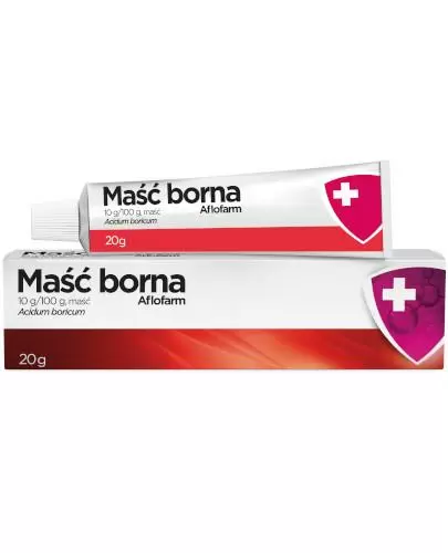 Maść borna Aflofarm (tuba) 20 g zdjęcie
