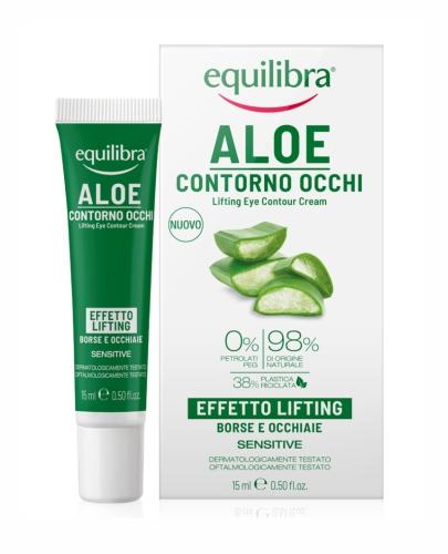 EQUILIBRA Aloesowy liftingujący krem pod oczy, 15 ml zdjęcie