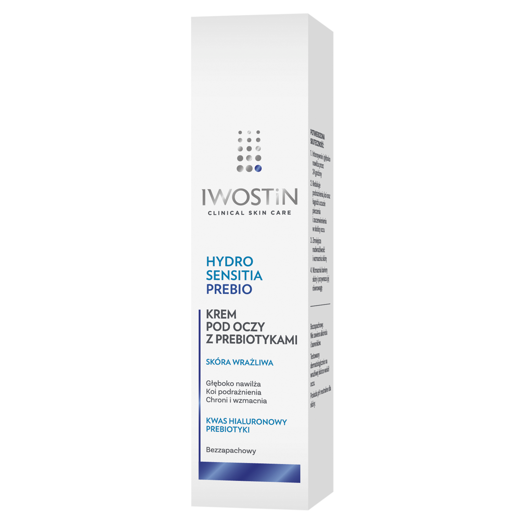 Iwostin Hydro Sensitia Prebio Krem pod oczy z prebiotykami, 15 ml, cena, opinie, wskazania  zdjęcie