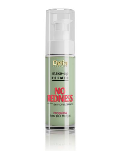 Delia No Redness Korygująca baza pod makijaż - 30 ml Do skóry z przebarwieniami - cena, opinie, stosowanie  zdjęcie