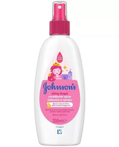 Johnsons Baby Shiny Drops odżywka w sprayu 200 ml zdjęcie