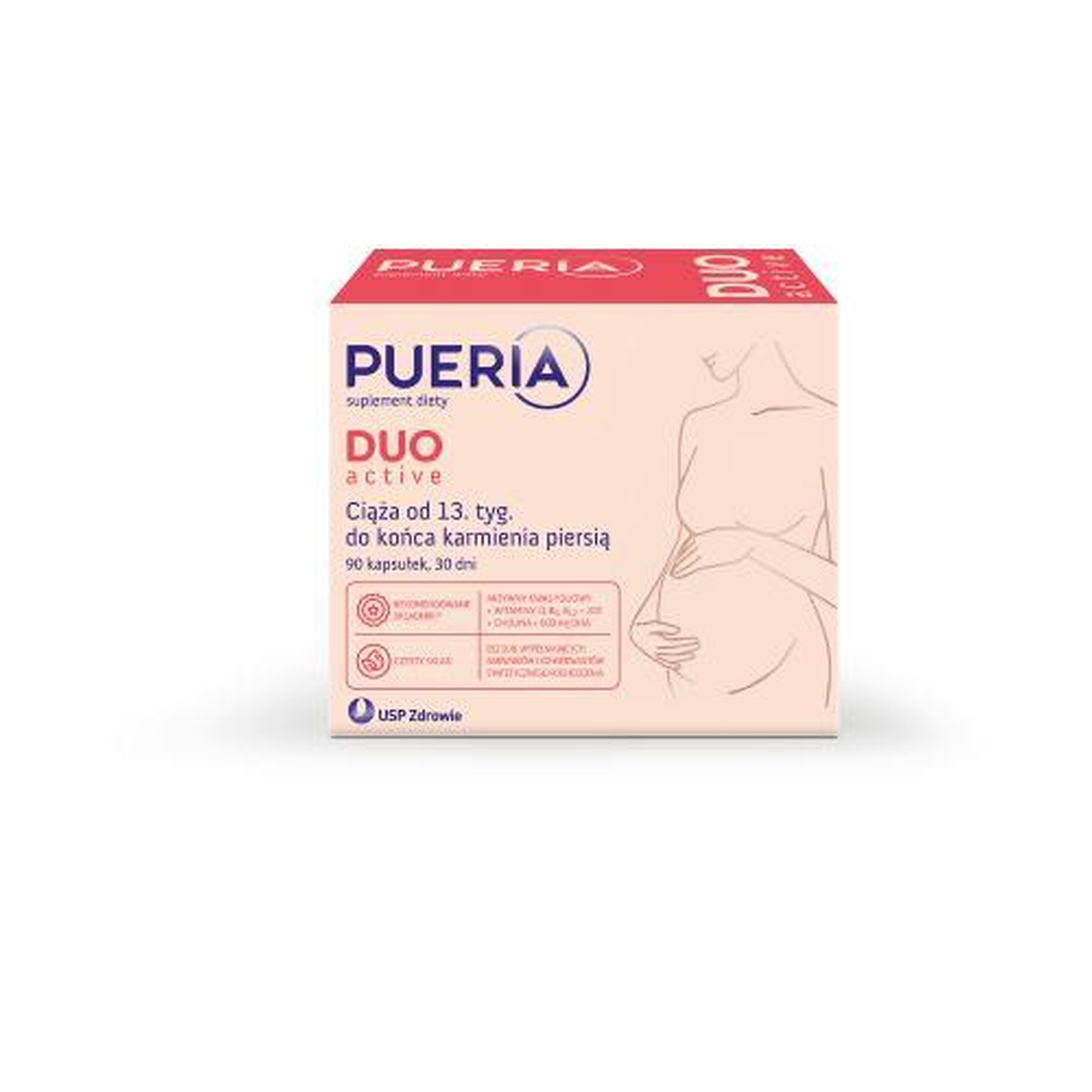 Pueria Duo Active, 90 kapsułek zdjęcie