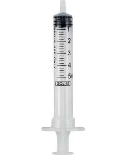 Metier sterylna strzykawka trzyczęściowa 5 ml zdjęcie