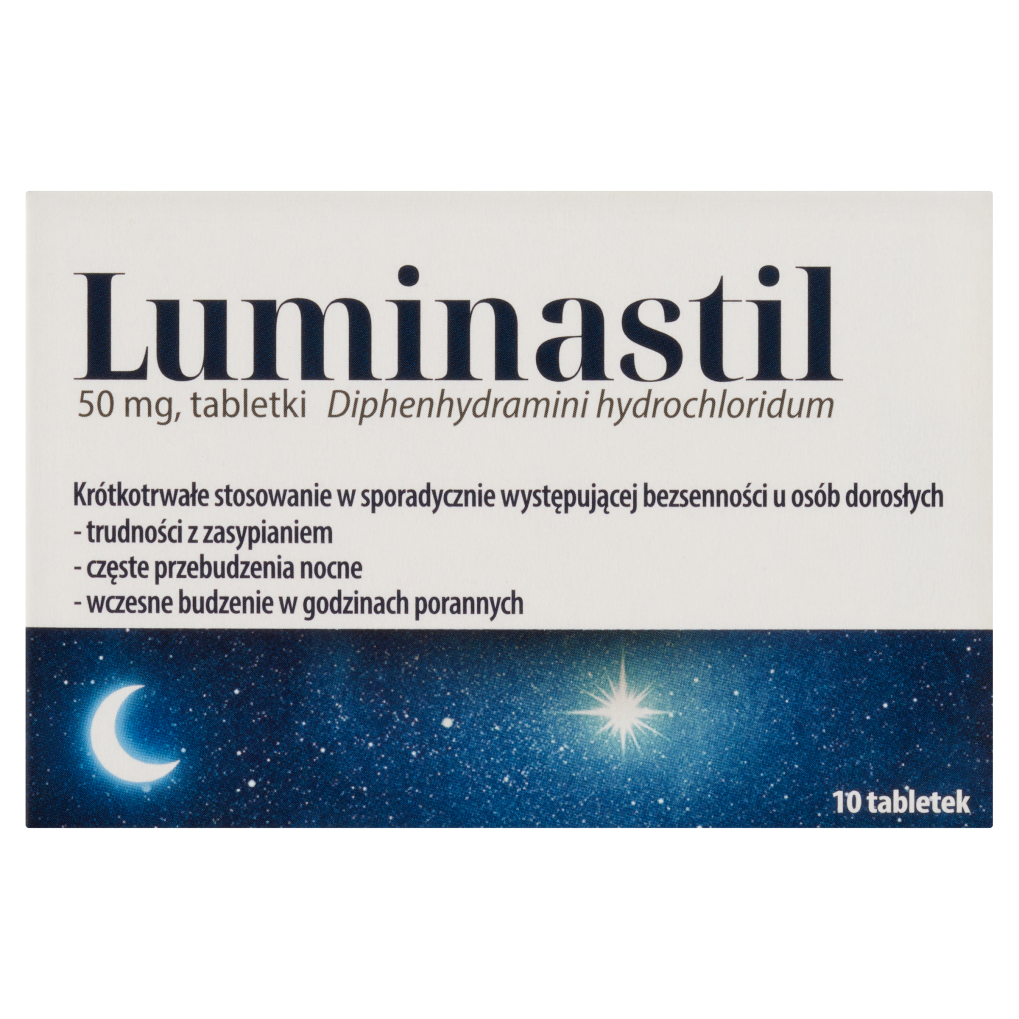 Luminastil, 50 mg, tabletki, 10 sztuk zdjęcie