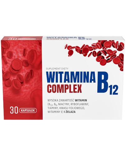 Nature Pharm, witamina B12 complex, 30 kapsułek zdjęcie