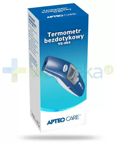 Apteo TE 003 termometr bezdotykowy 1 sztuka zdjęcie