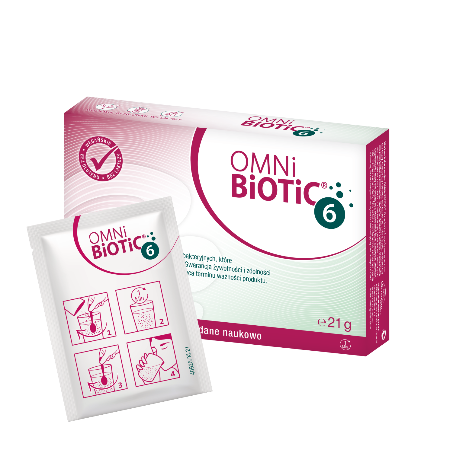 Omni-Biotic 6, proszek, 7 saszetek