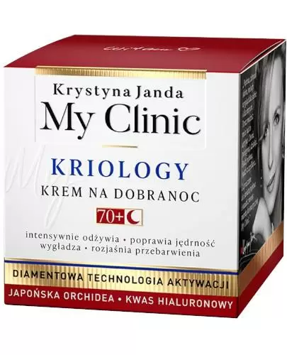 Janda My Clinic Kriology krem na dobranoc 70+ 50 ml zdjęcie