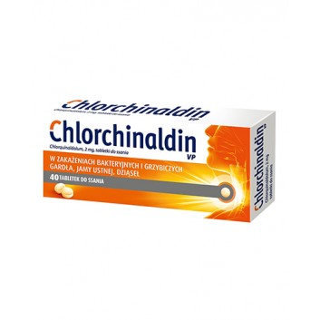 Chlorchinaldin VP 2mg 40 tabletek do ssania